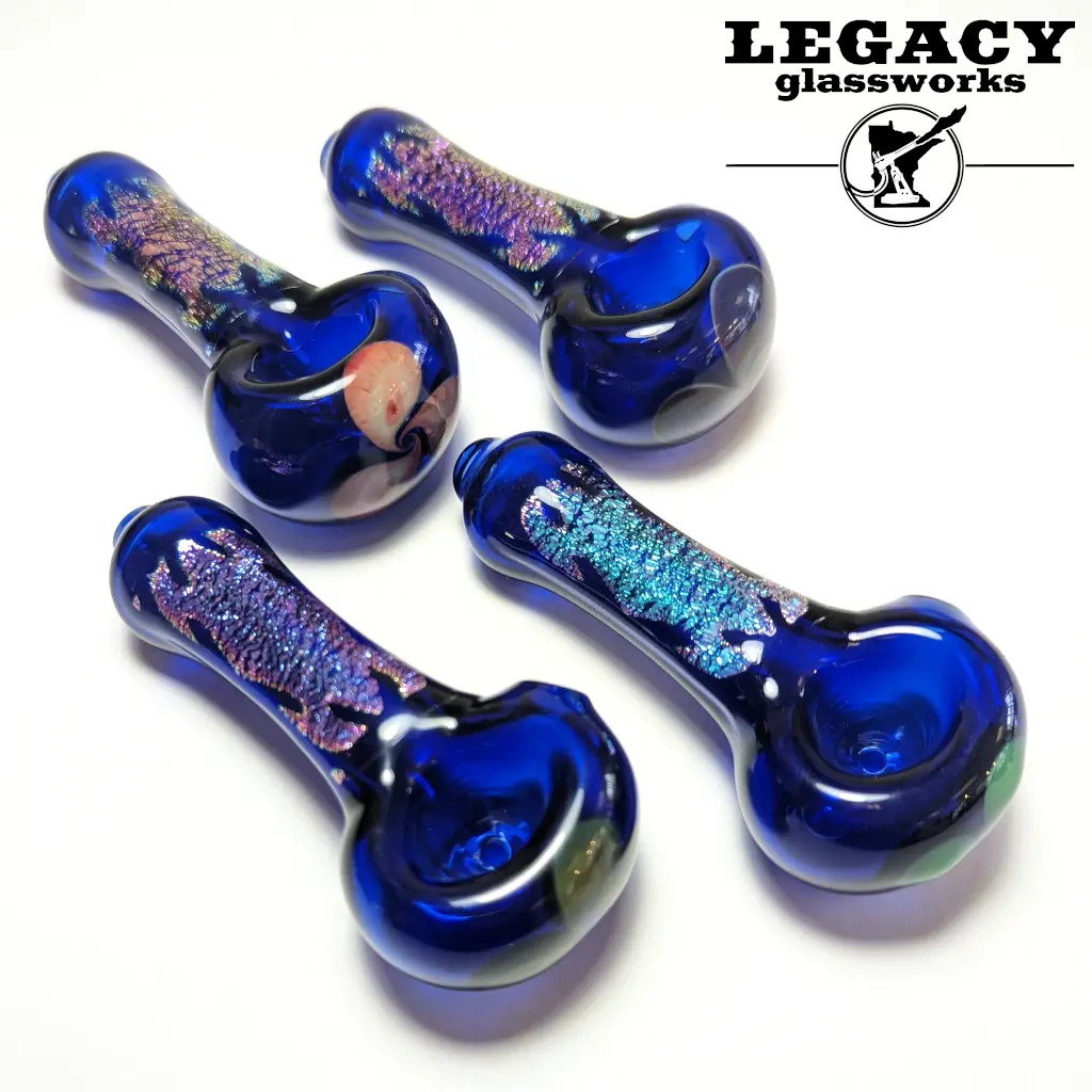 Lab Rat Glass Dichro Mini Puzzle Spoons 1