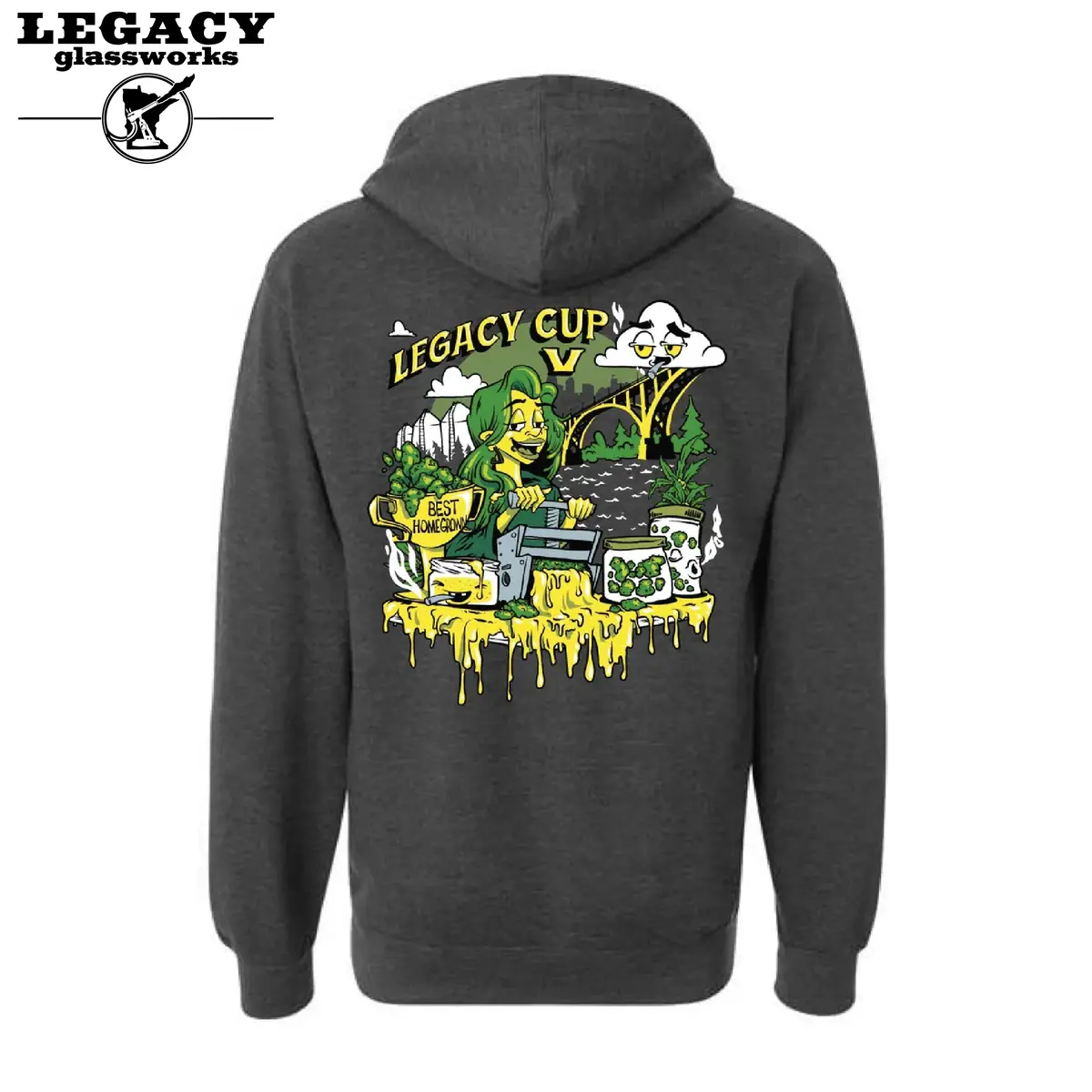 Legacy Cup V Grey Wundr Hoodie 1