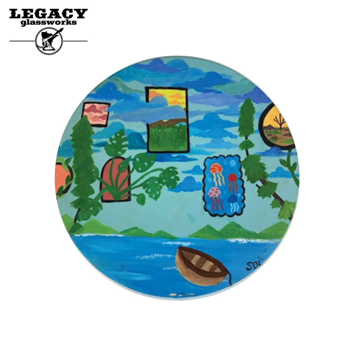 Spaced Out Lulu "Windows Of The Sea" Rycrafted 2023 1