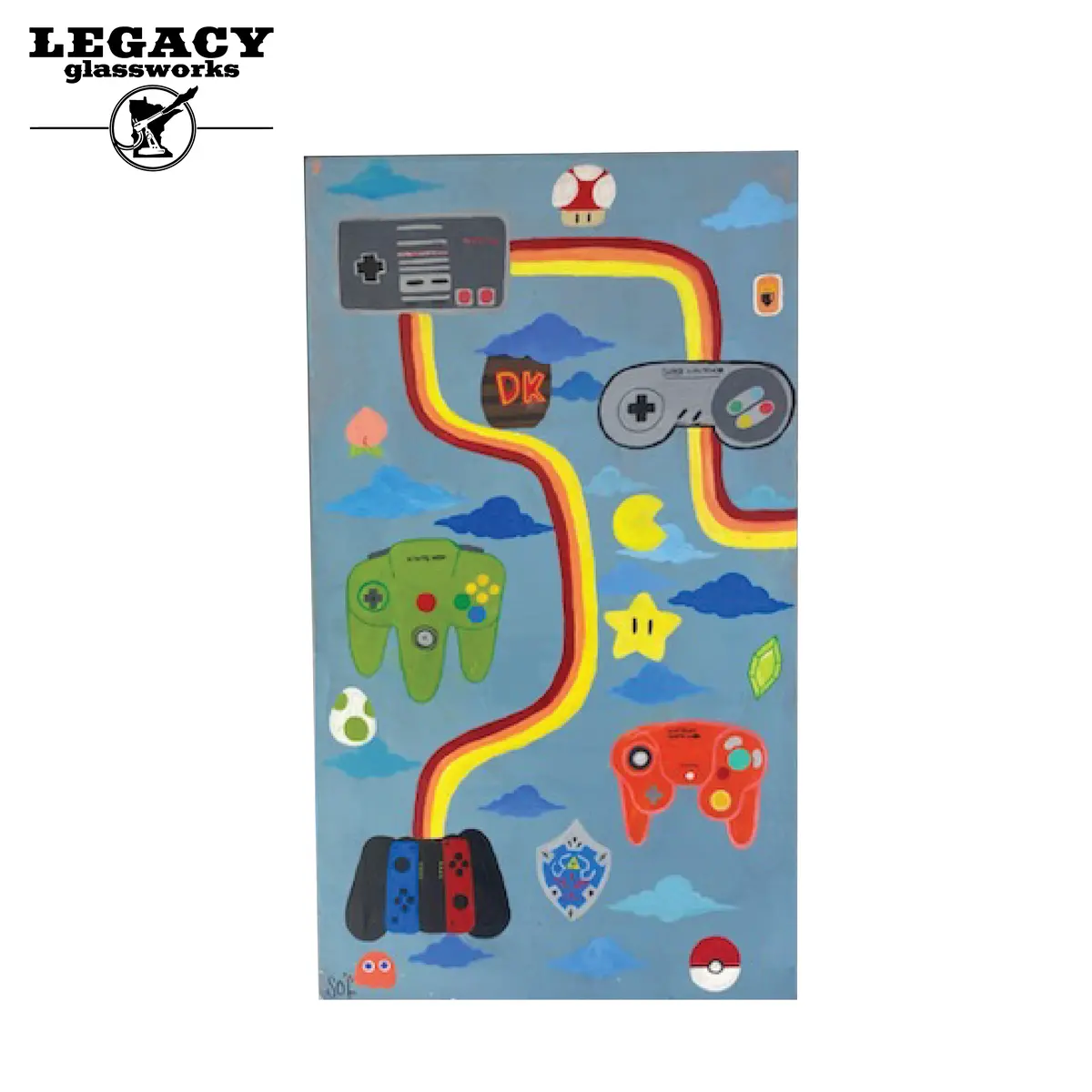 Spaced Out Lulu "Nintendo Lover" Rycrafted 2023 1