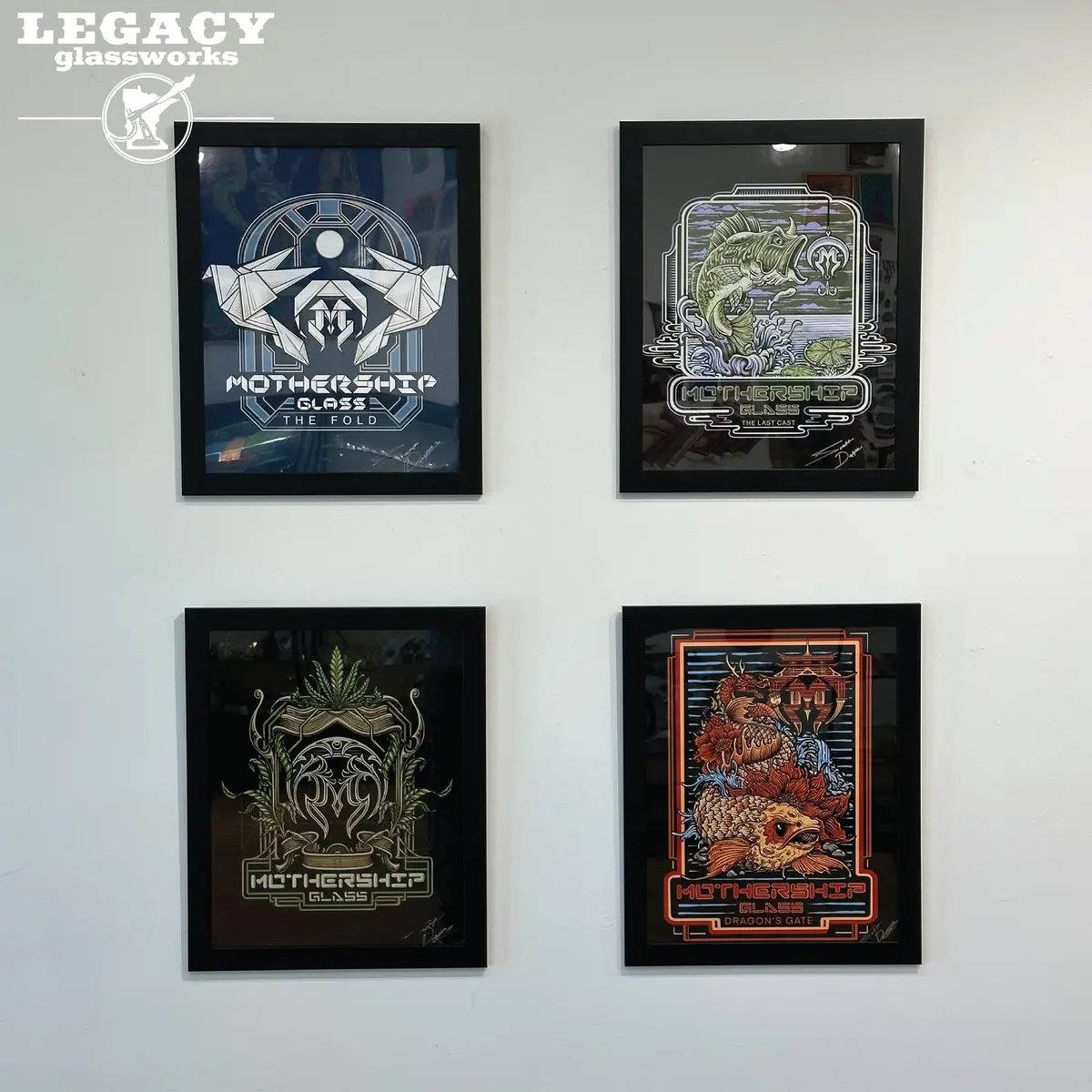 Mothership Scott Deppe Signed Framed Prints 1