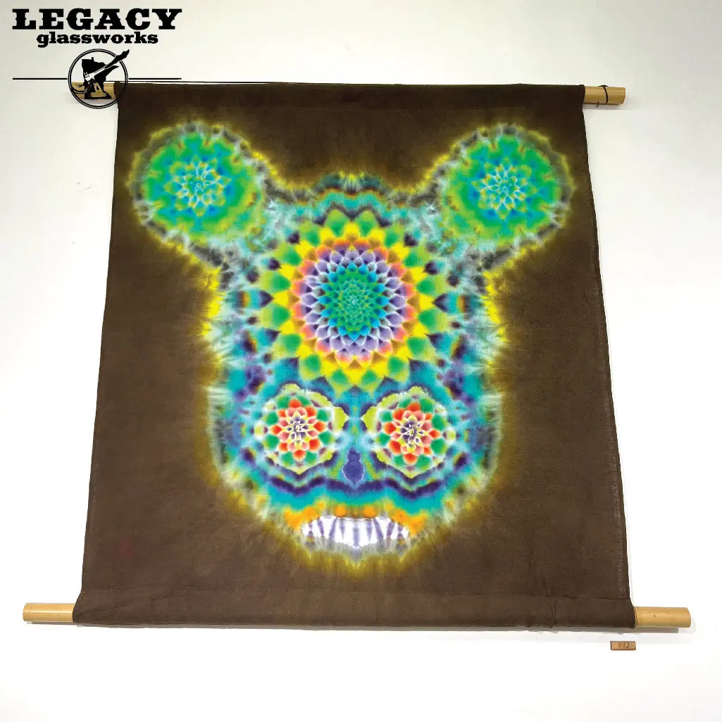 Yogu X Aquariust "Chappy Skull" Tapestry Motif 1