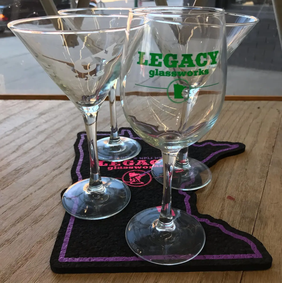 Legacy Wine And Martini Glasses 1