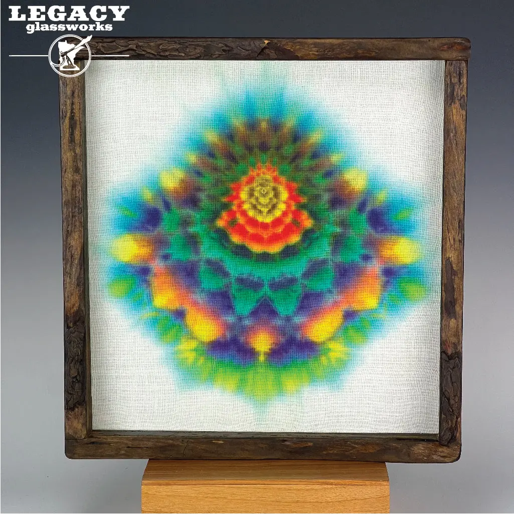 Yogu Framed Tie-Dye "Blue Ufo" 1