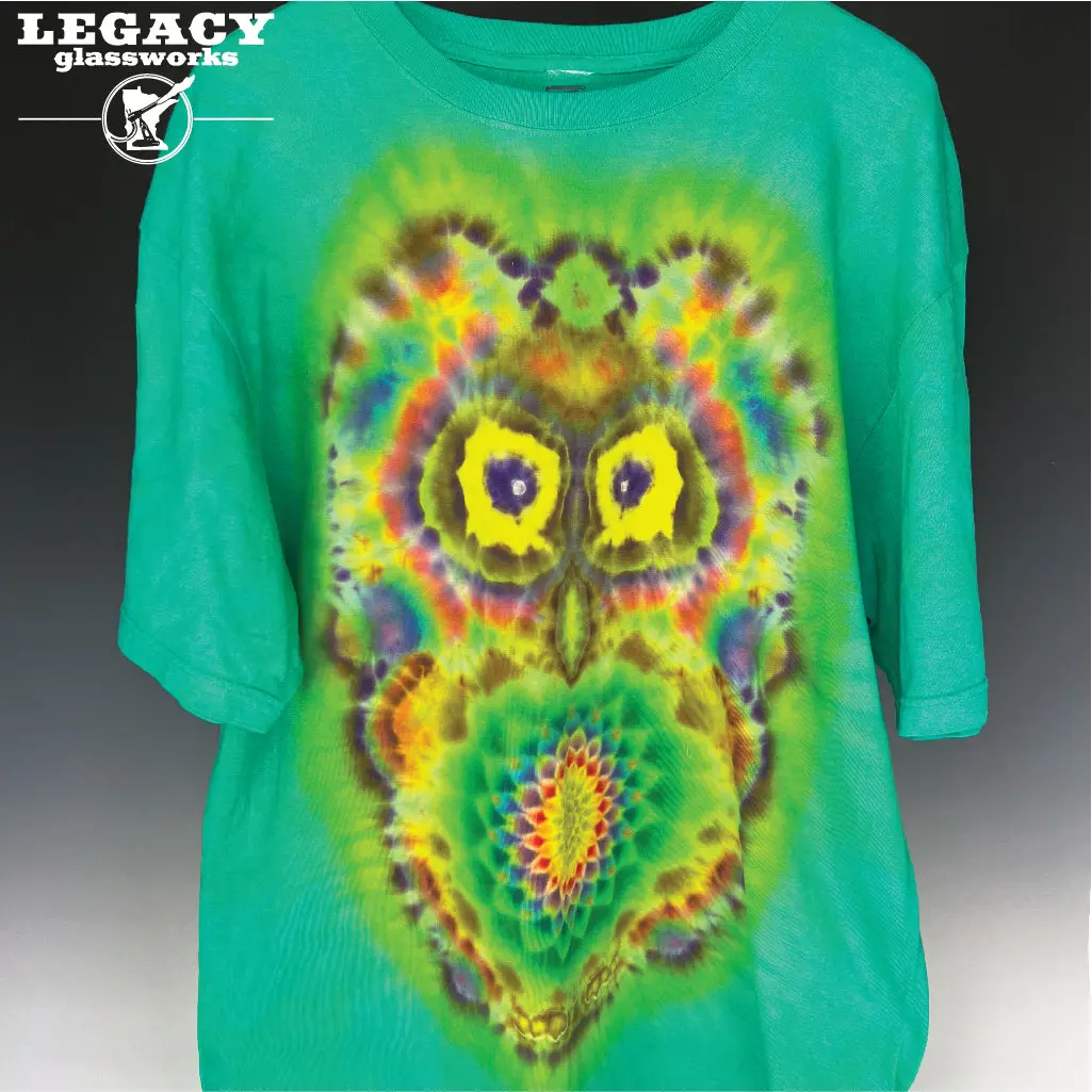 Yogu Tie-Dye Shirt "Owl" Xxl 1