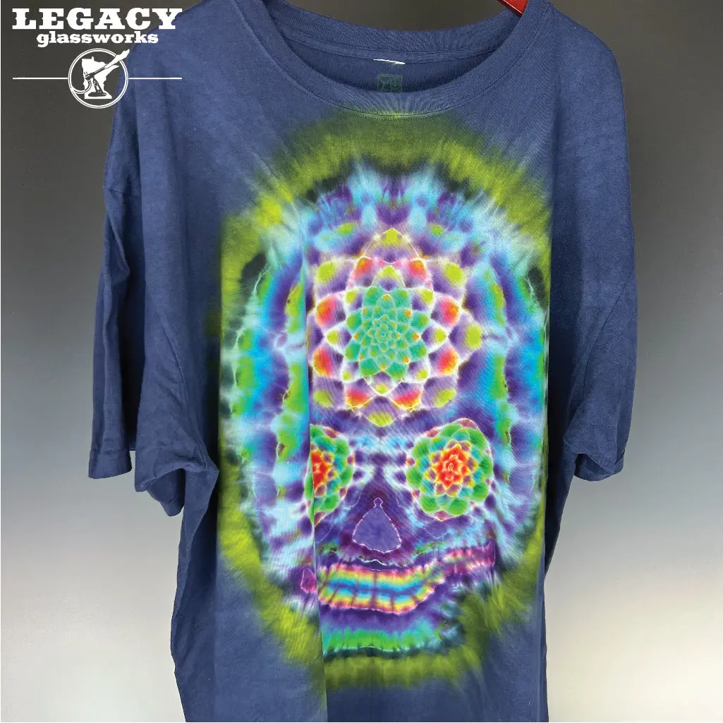 Yogu Tie-Dye Shirt "Skull" Xxxl 1