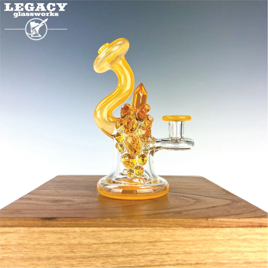 Northern Waters Orange Crystal Cluster Rig 1