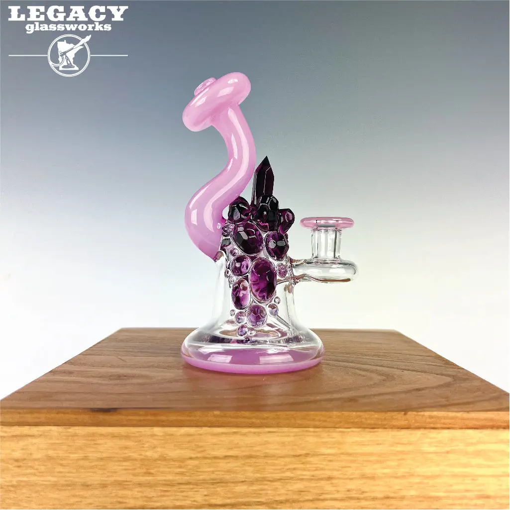 Northern Waters Purple Crystal Cluster Rig 1
