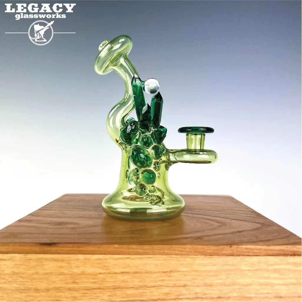 Northern Waters Green Full Crystal Cluster Rig 1