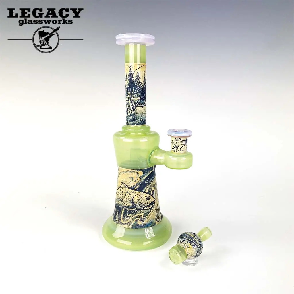 T. Larson X Don Rob Engraved Tube W/ Cap 1