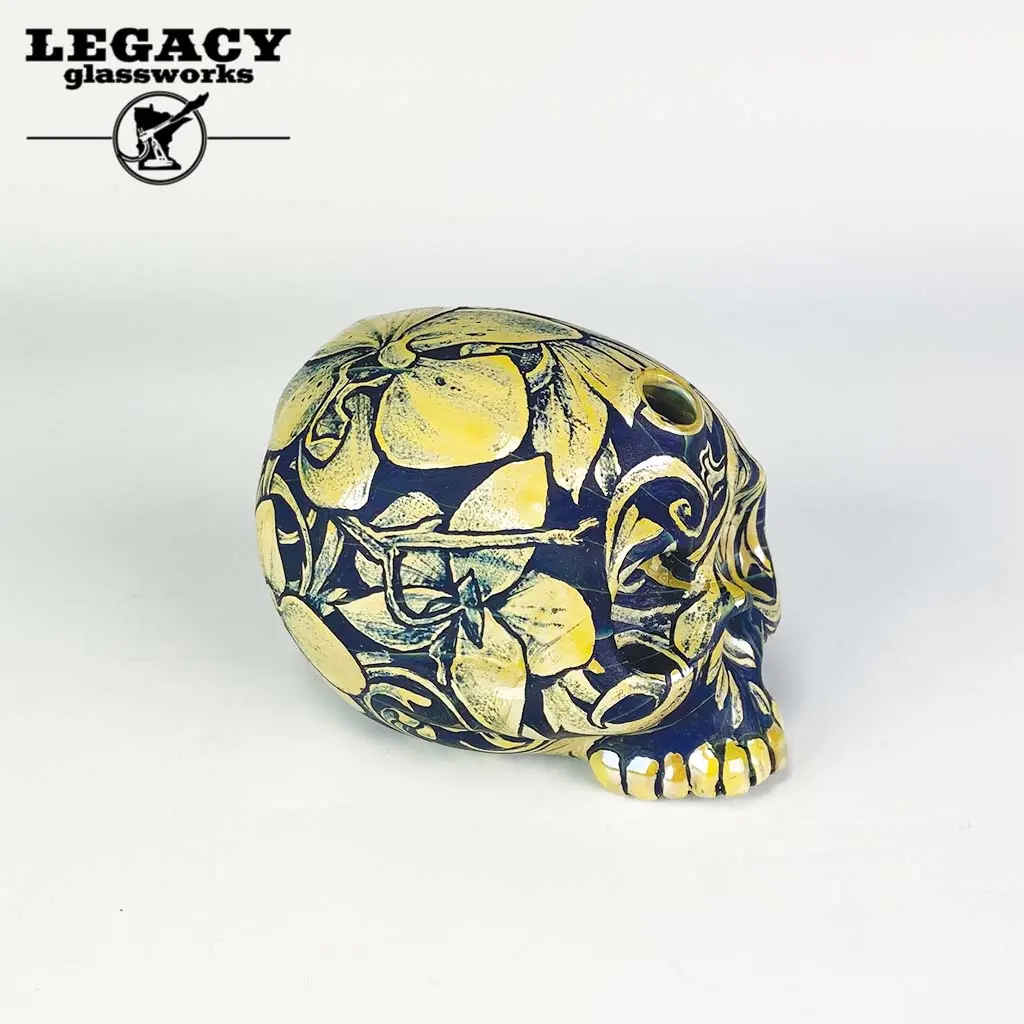 T. Larson Engraved Skull Rig 1