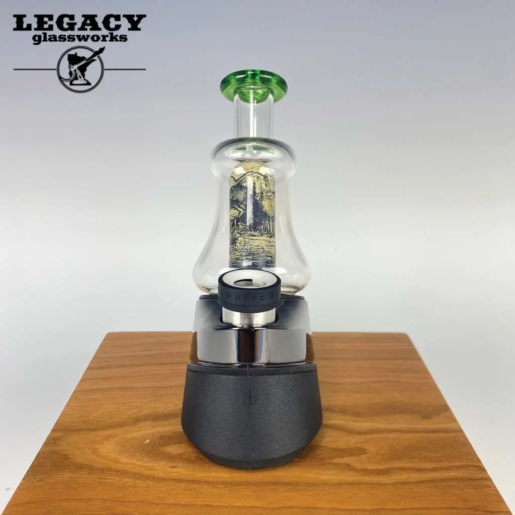 T. Larson X Don Rob Engraved Puffco Top 1