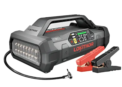 Vehicle Jump Starter And Air Compressor Lokithor Ja300 1