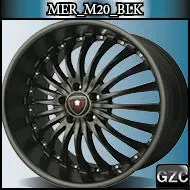 Merceli M20 22X8.5 5X114.3 Et+35 Gl Blk Rt 1