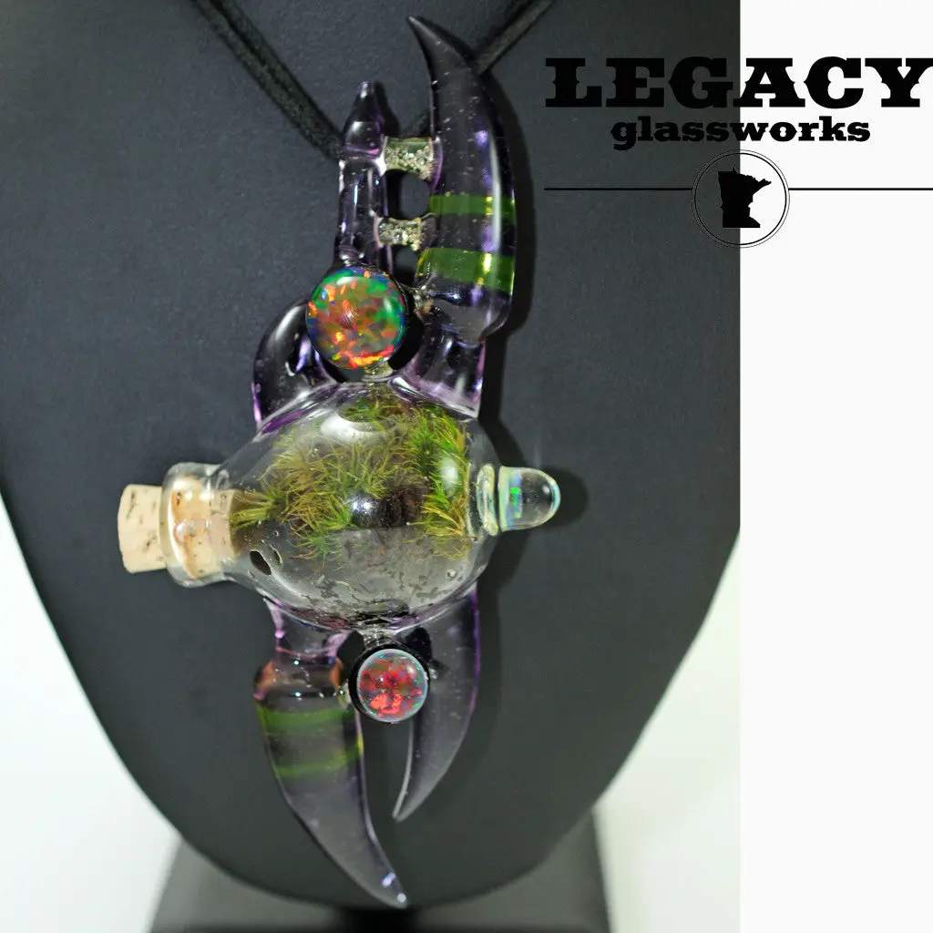 Matt A Living Moss Pendant 1