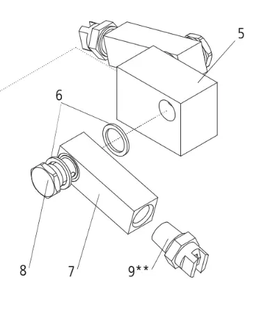 Mosmatic Distributor Arm Replacement Gaskets For 6" Adjustable Duct Cleaner 900.170 1