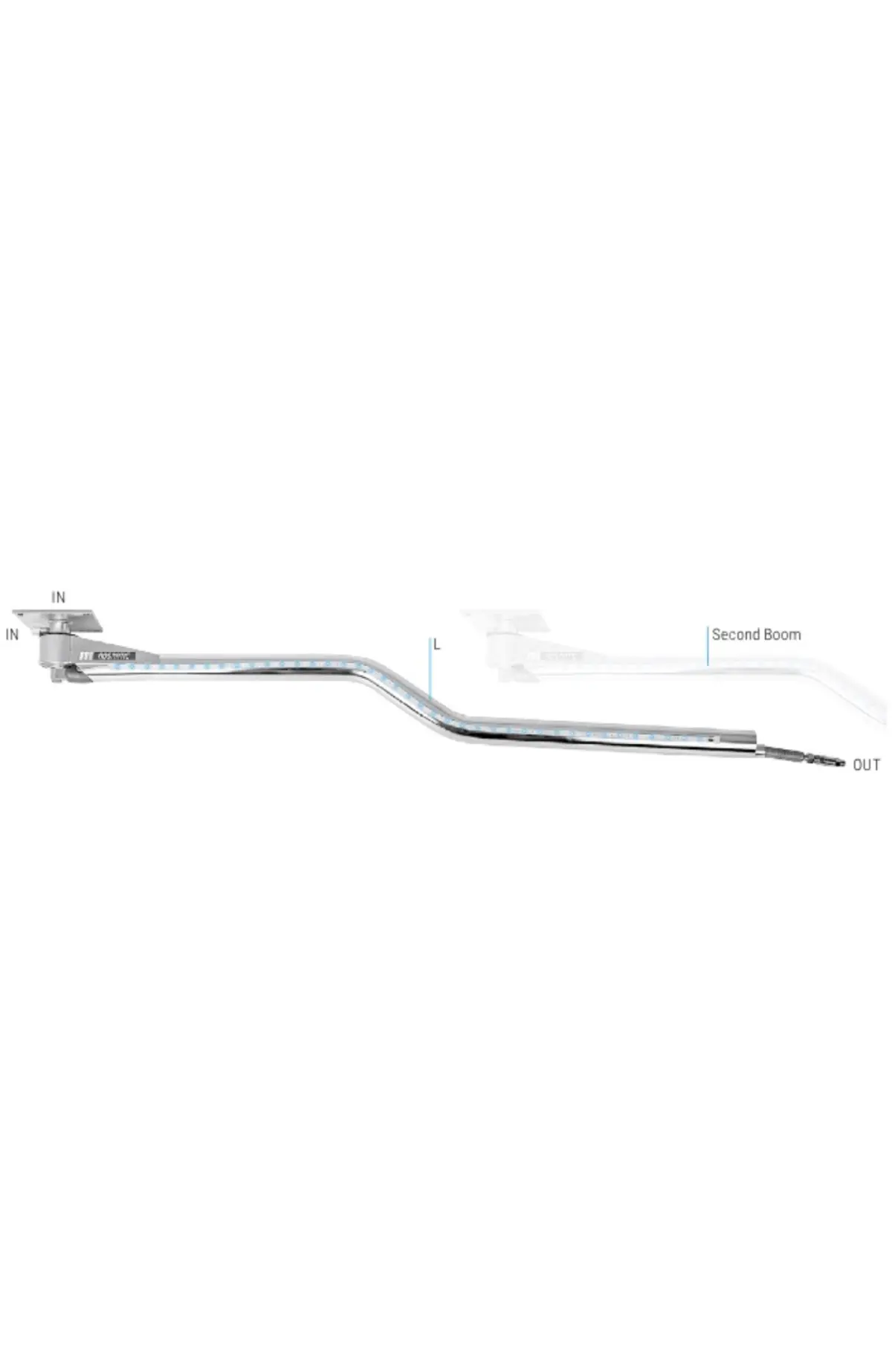 Mosmatic – Ceiling Boom With Led Lighting - Dkzbl - 5Ft 9In - 65.239 1