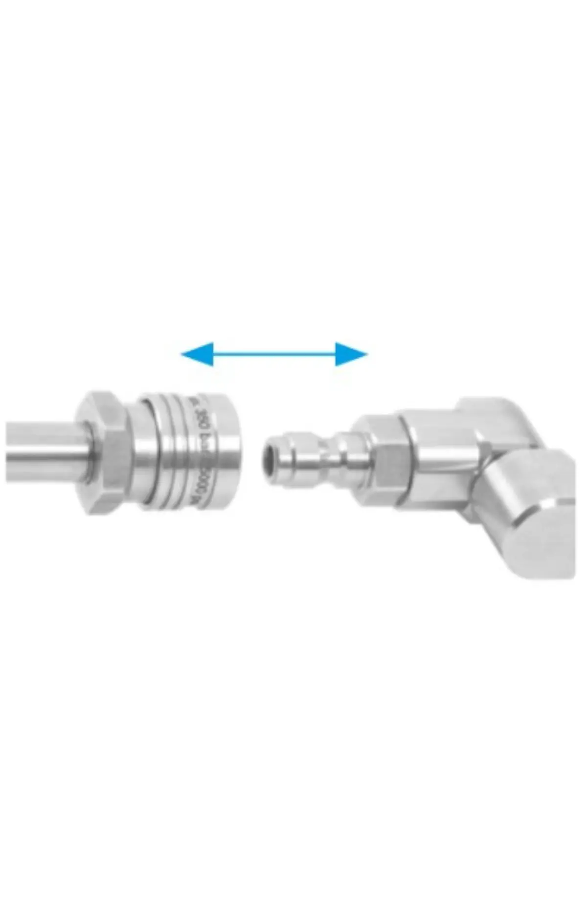 Mosmatic - Hp-Coupling Quick Connect - 70.021 - G1/4" M 1