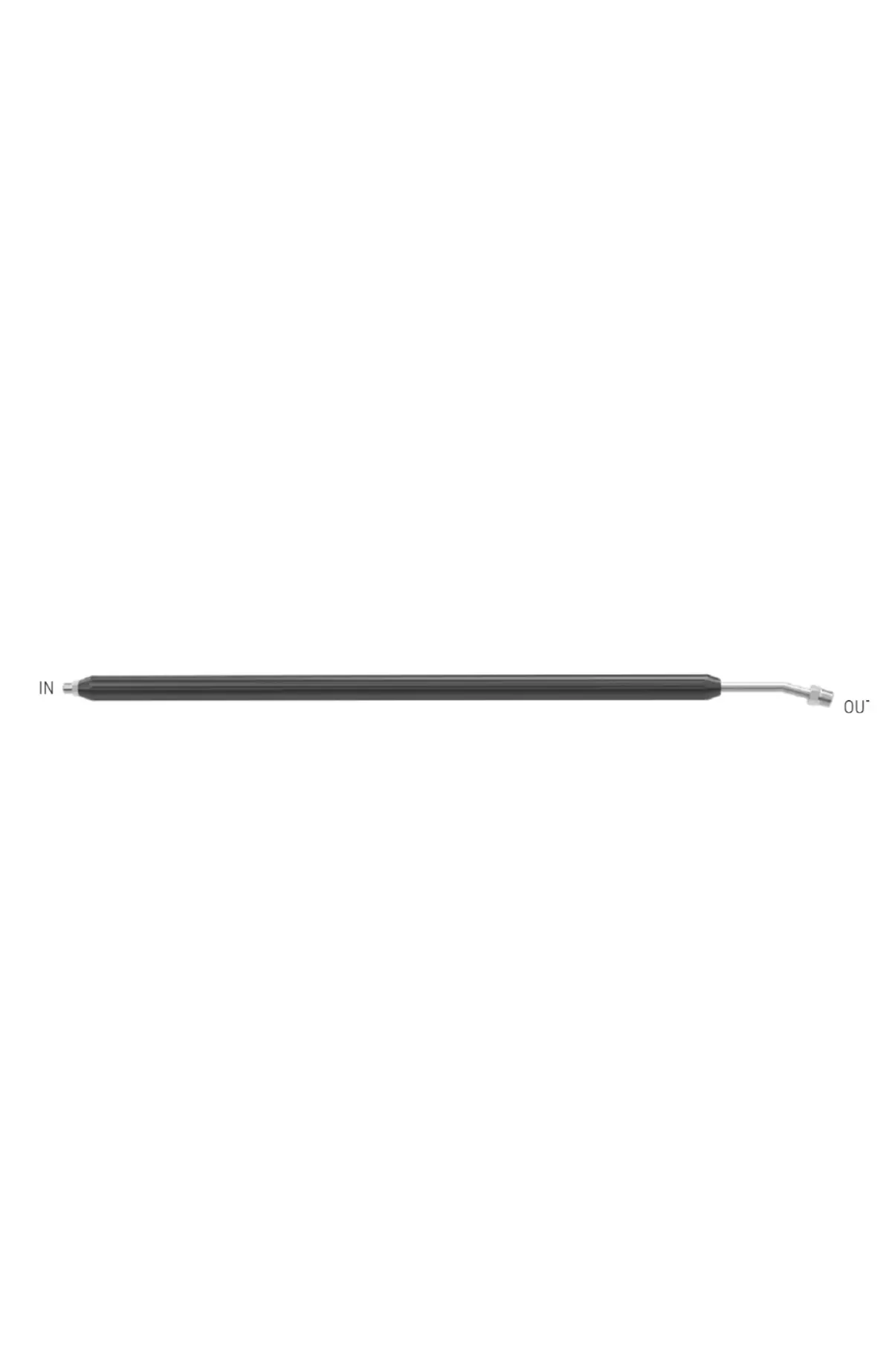 Mosmatic Polyurethane Classic Bent Wand - 25.906 - 1/4" Nptf X 1/2" Nptm 1