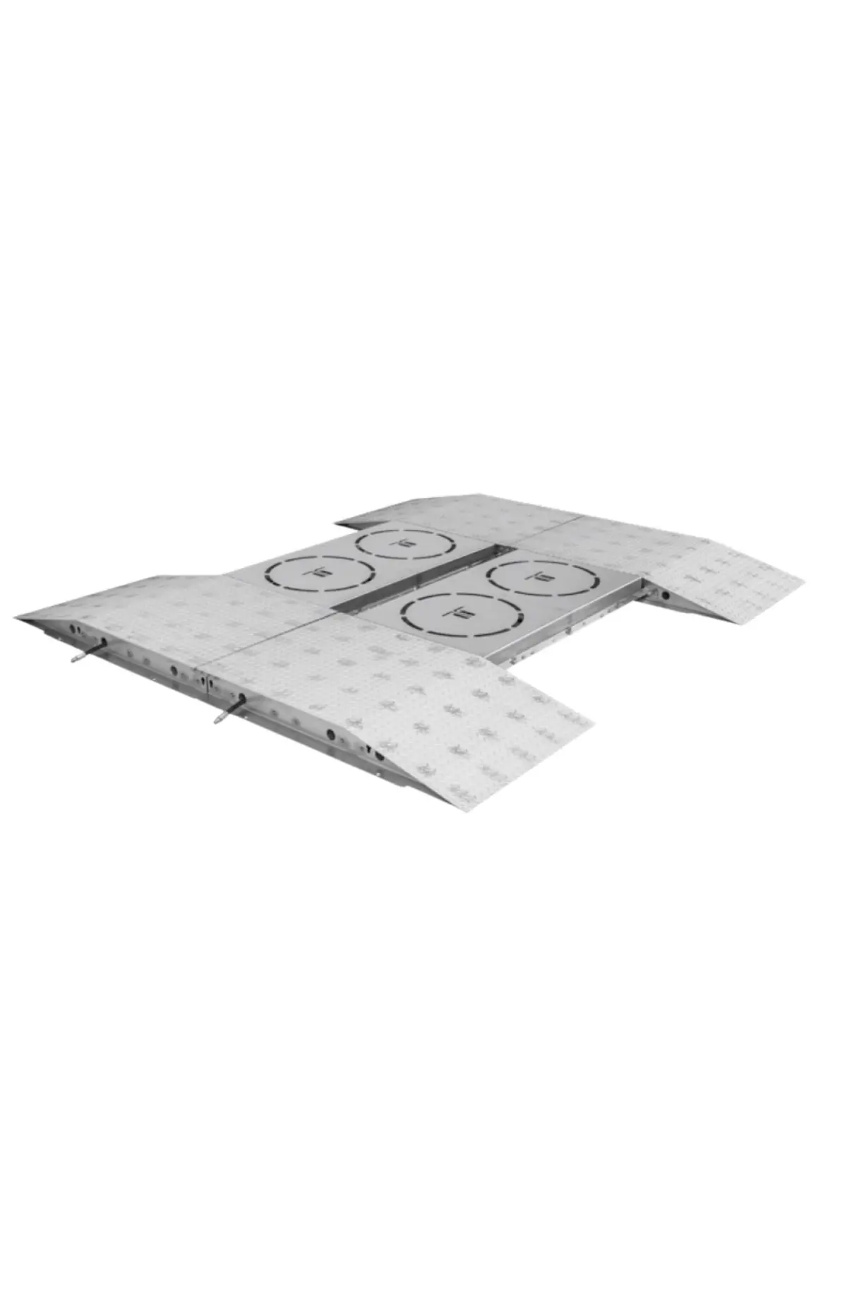 Mosmatic Undercarriage Cleaner Double Ramp Only - 80.518 1