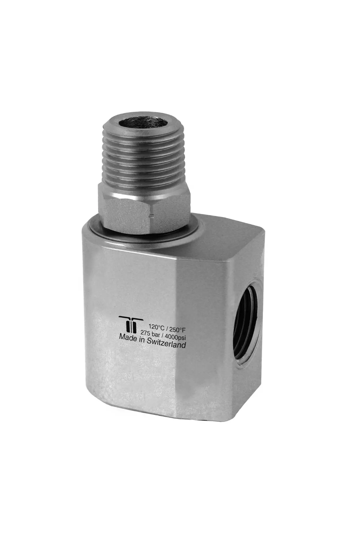 Mosmatic Wdc Swivel - 43.353 - 1/2"Nptf To 1/2"Nptm 1