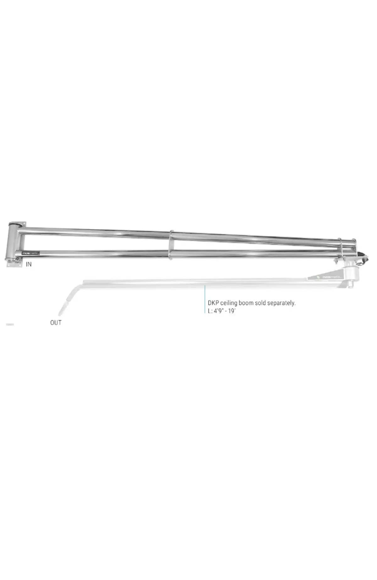 Mosmatic – Wall Boom Extension - Wsa - 8Ft 2In - 60.532 1