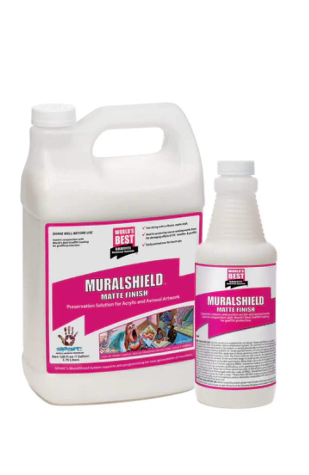 World's Best Graffiti Muralshield Matte (You Choose) 1