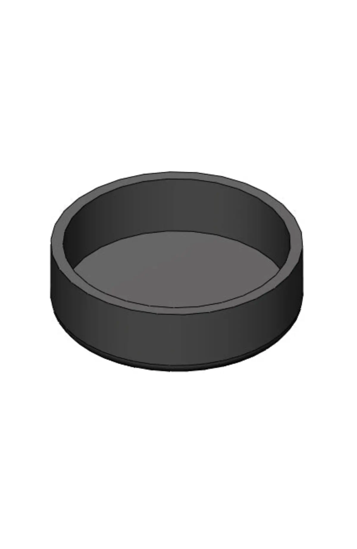 Mytee Black Plastic Cap 1-5 5/8 1