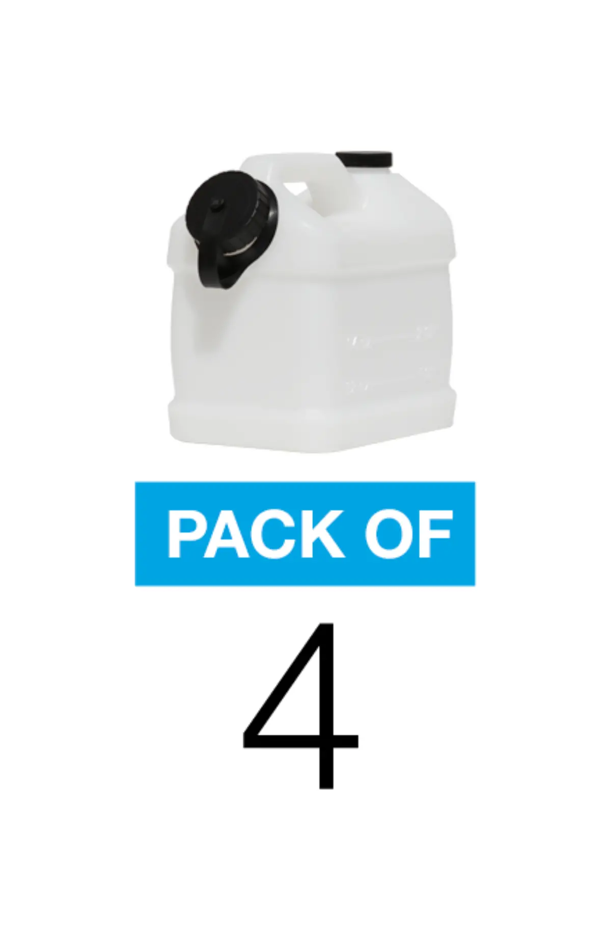 Mytee 5-Quart Big Mouth™️ Bottle (Pack Of 4) 1