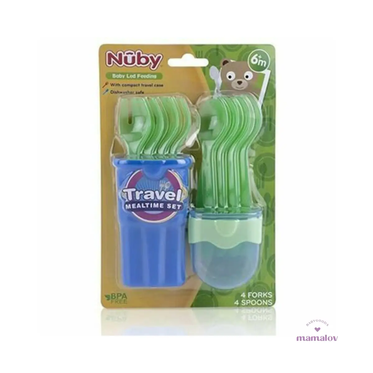 Estuche De Cubiertos Para Viaje - Nuby 1