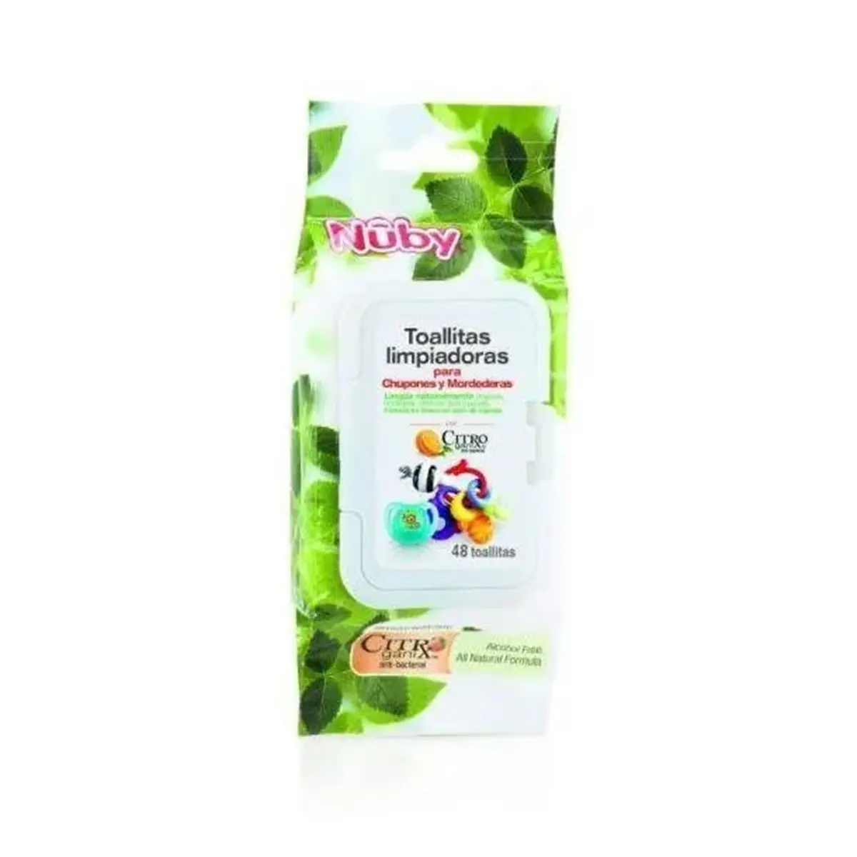 Paquete De 48 Toallitas Para Chupones - Cd 40048 Nuby 2