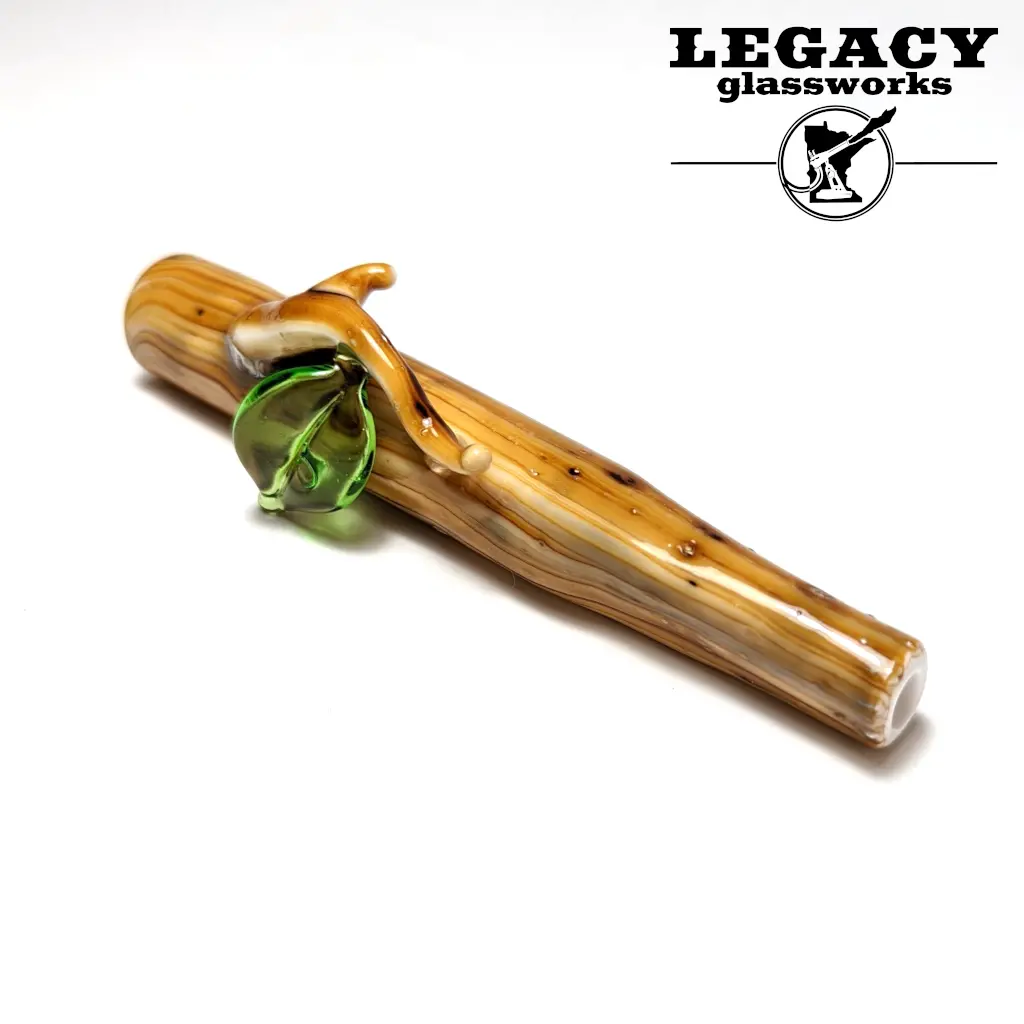 Pouch Glass Bamboo Chillum 1