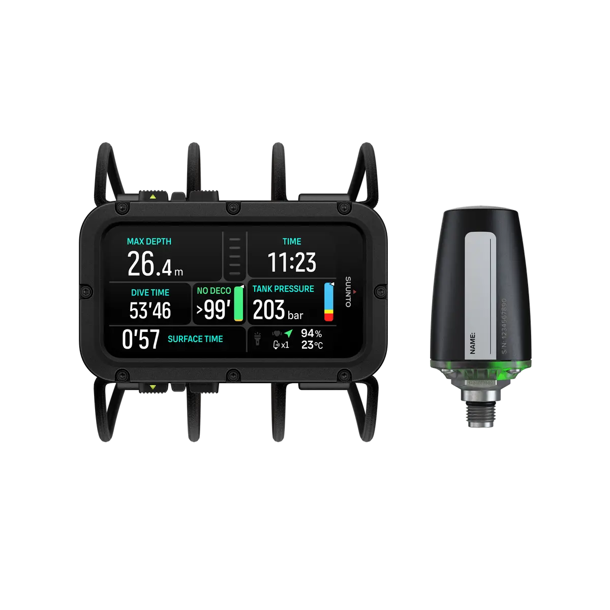Suunto Nautic Bungee Cord & Tank Pod 1