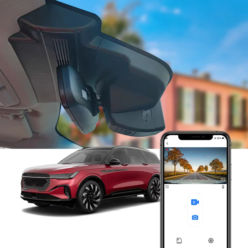 Fitcamx Dash Cam For Lincoln Nautilus 2024-2026 1