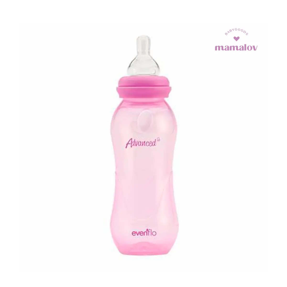 Biberon Slim Advance Girl 8Oz - Evenflo 1