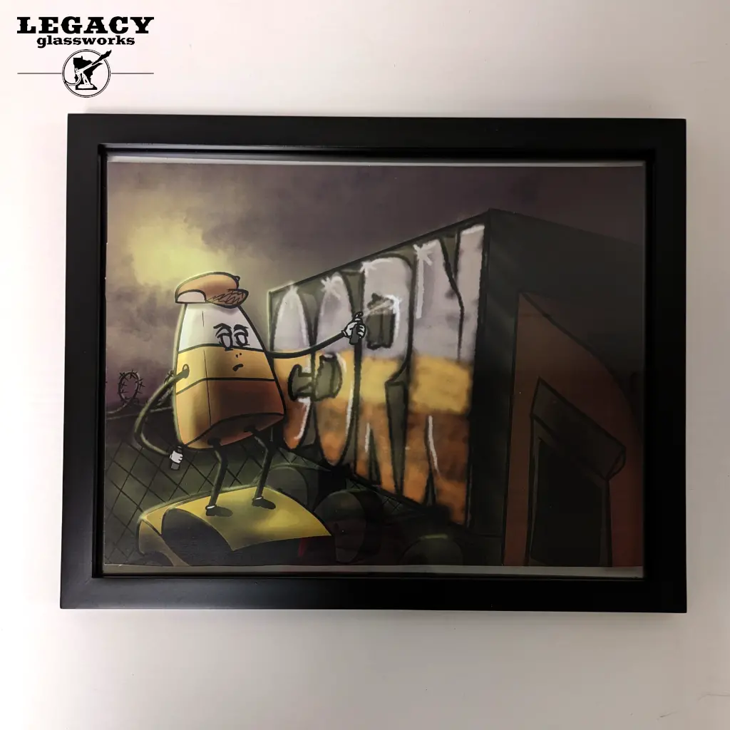 Okie Wokie "Corn" Framed Print 1
