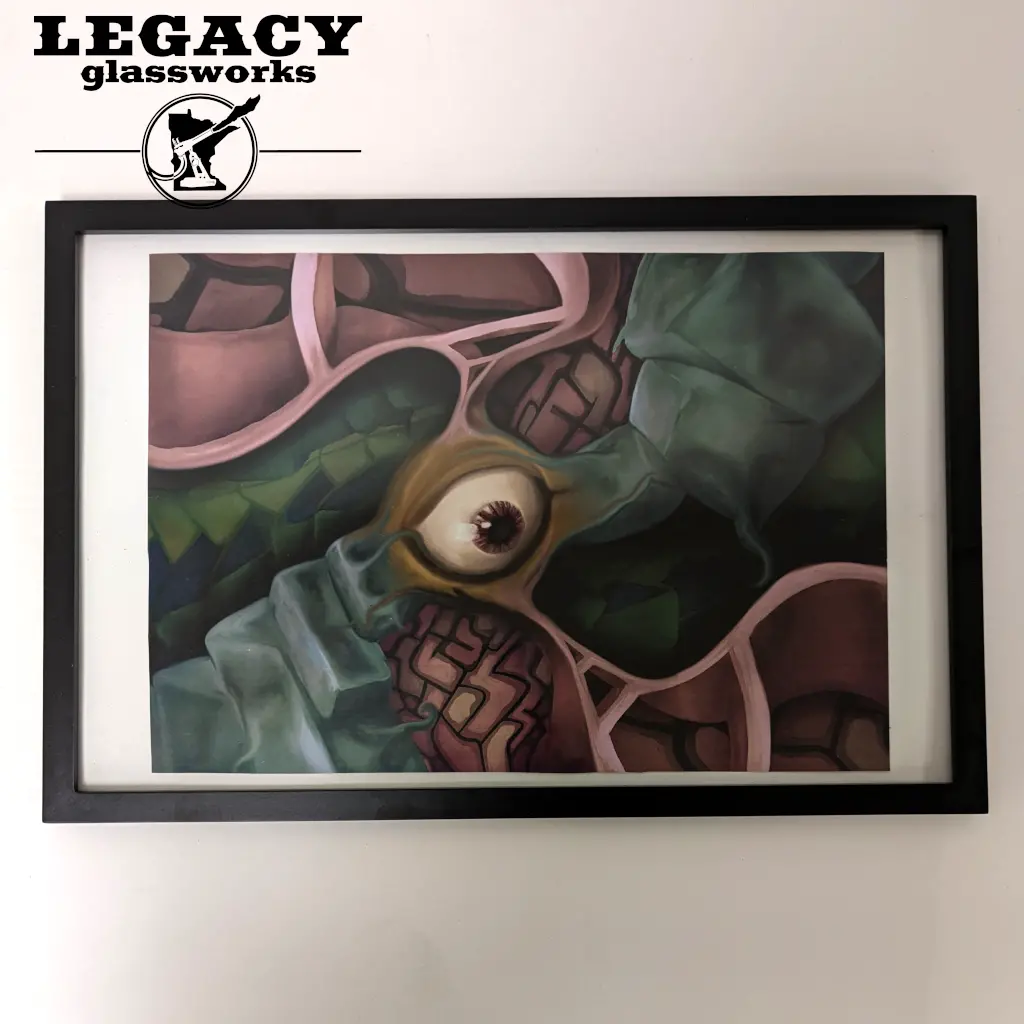 Okie Wokie "Melt" Framed Print 1