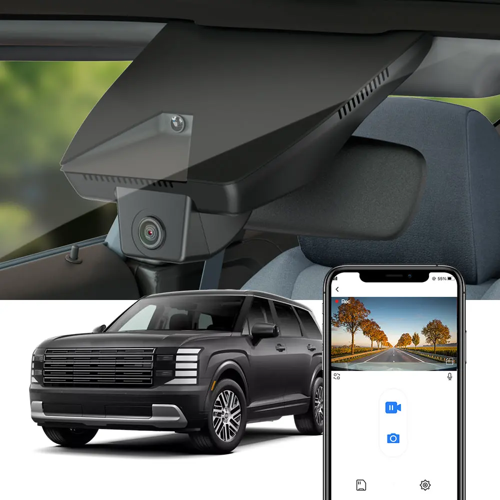 Fitcamx Dash Cam For Hyundai Palisade 2026+ 1