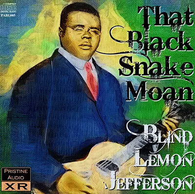 Blind Lemon Jefferson That Black Snake Moan - Pabl005 - Cd 1