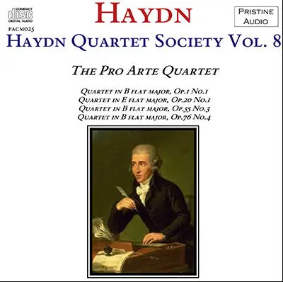 Haydn Quartet Society Complete Set (1931-38) - Pabx020 - Cd 1