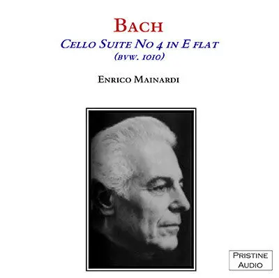 Mainardi Bach: Suite No. 4 In E Flat For Cello, Bvw 1010 (1950) - Pacm004 - Cd 1