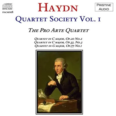 Haydn Quartet Society Volume 1 (1931) - Pacm008 - Cd 1