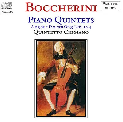 Quintetto Chigiano Boccherini: Piano Quintets 1 & 4 (1951/2) - Pacm015 1