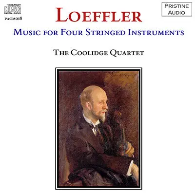 Coolidge Quartet Loeffler: Music For Four Stringed Instruments (1938) - Pacm018 1