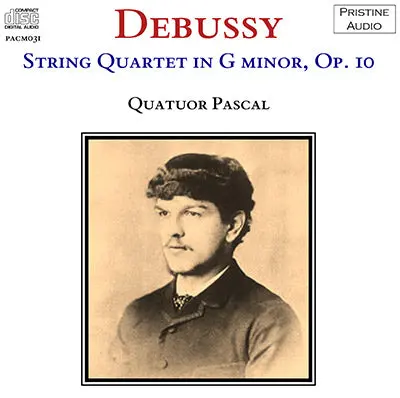 Pascal Quartet Debussy: String Quartet (1931) - Pacm031 - Cd 1