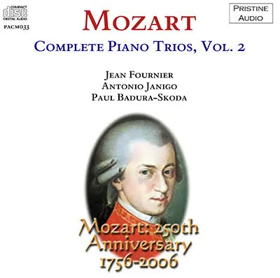 Fournier, Janigro & Badura-Skoda Mozart: Piano Trios, Vol. 2 (1953) - Pacm033 1