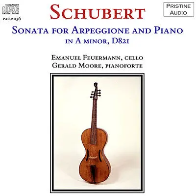 Feuermann & Moore Schubert: Arpeggione Sonata (1937) - Pacm036 1