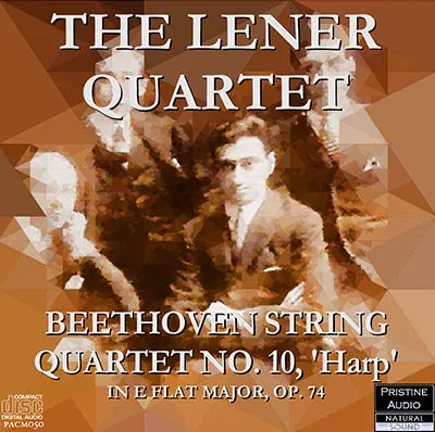 Léner Quartet Beethoven: String Quartet No. 10 (1932) - Pacm050 - Cd 1