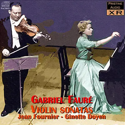 Fournier & Doyen Fauré: Violin Sonatas (1952) - Pacm057 - Cd 1