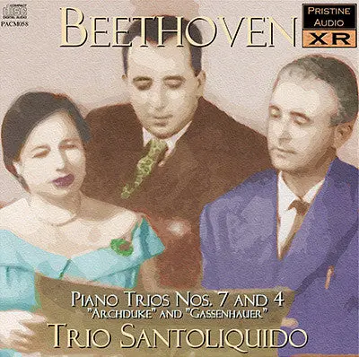 Trio Santoliquido Beethoven: Piano Trios 4 & 7 (1952/7) - Pacm058 1
